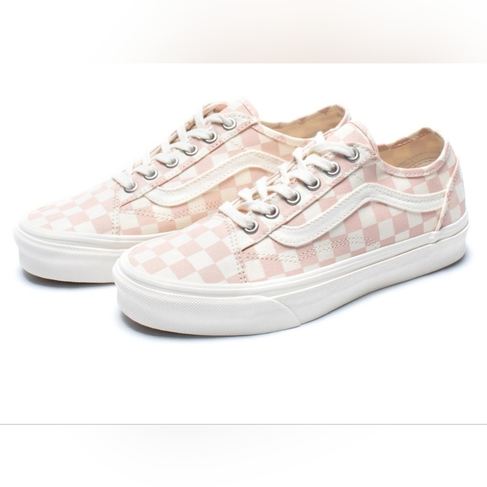 Vans Women's Blush Checkered Sneakers